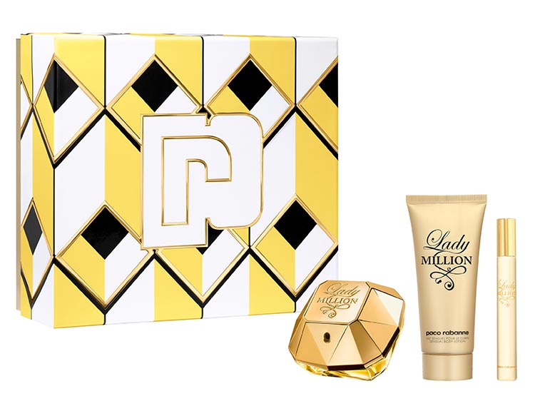 locion lady million de mujer
