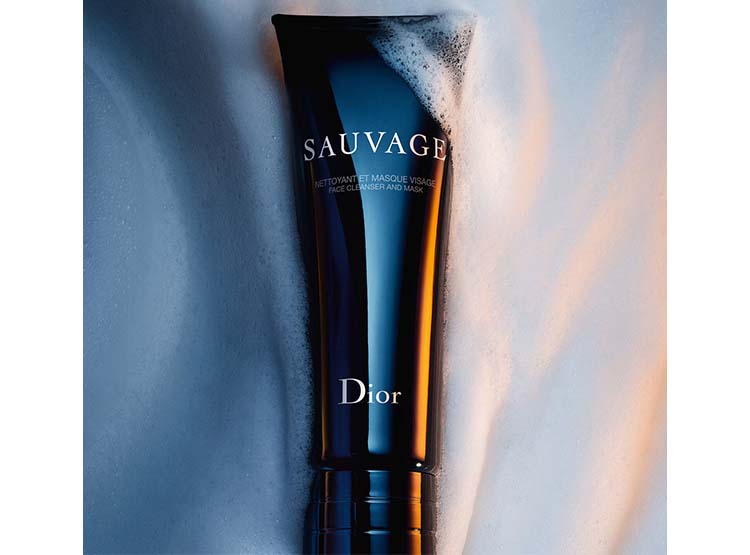 PERFUME DIOR LIMPIADOR SAUVAGE CLEAN & FACE MASK HOMBRE EDP 120 ML - 2