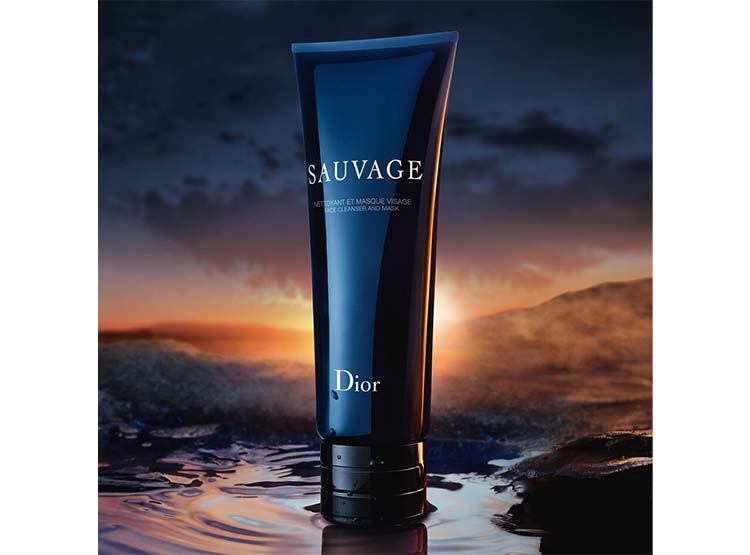 PERFUME DIOR LIMPIADOR SAUVAGE CLEAN & FACE MASK HOMBRE EDP 120 ML - 7