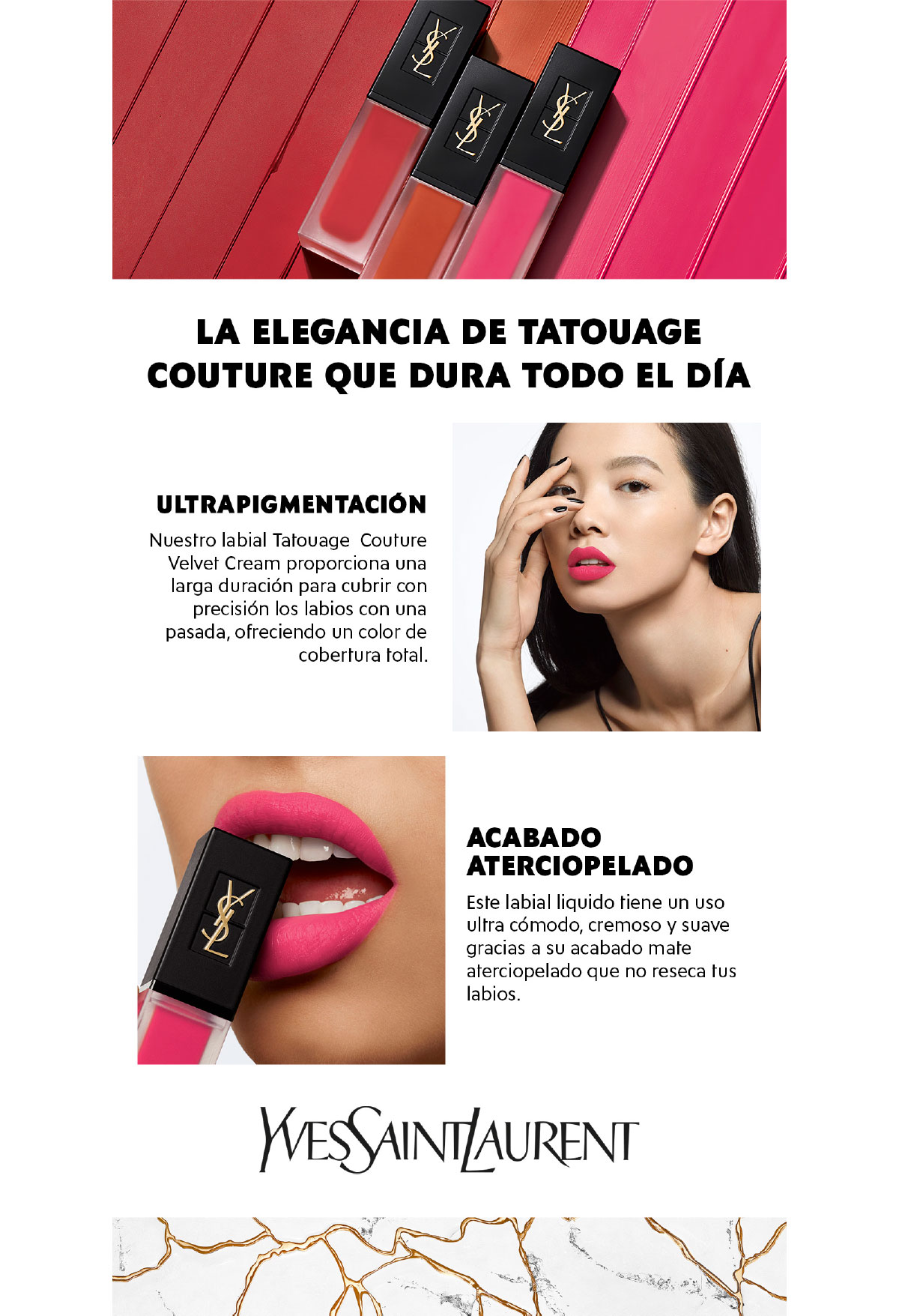 Ripley - LABIAL YVES SAINT LAURENT TATOUAGE COUTURE VELVET CREAM