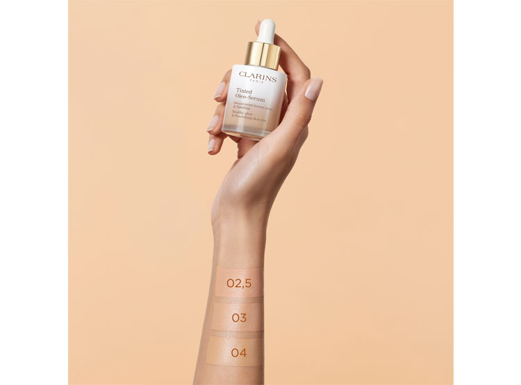BASE DE MAQUILLAJE CLARINS TINTED ÓLEO SÉRUM 30 ML - 3