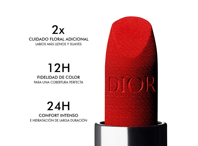 LABIAL DIOR ROUGE NEW VELVET 3.5 GR - 5