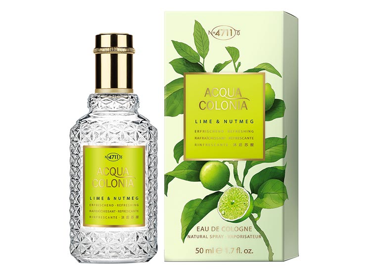 COLONIA 4711 LIME & NUTMEG UNISEX EDC 170 ML - 1