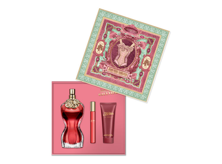 SET PERFUME JEAN PAUL GAULTIER LA BELLE MUJER EDP 100 ML+ LOCIÓN CORPORAL 75 ML + MEGASPRITZER 10 ML - 3