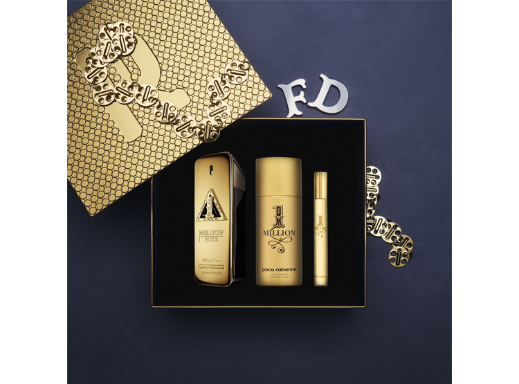 Parfum Paco Rabanne 1 Million EDT - Flacon 200ml + Mini 10ml - Pour Homme - Neuf Et Scellé