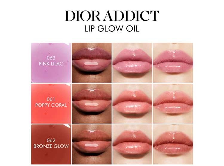 DIOR LIP GLOW OIL ACEITE PARA LABIOS BRILLANTE NUTRITIVO 063 PINK LILAC - 9