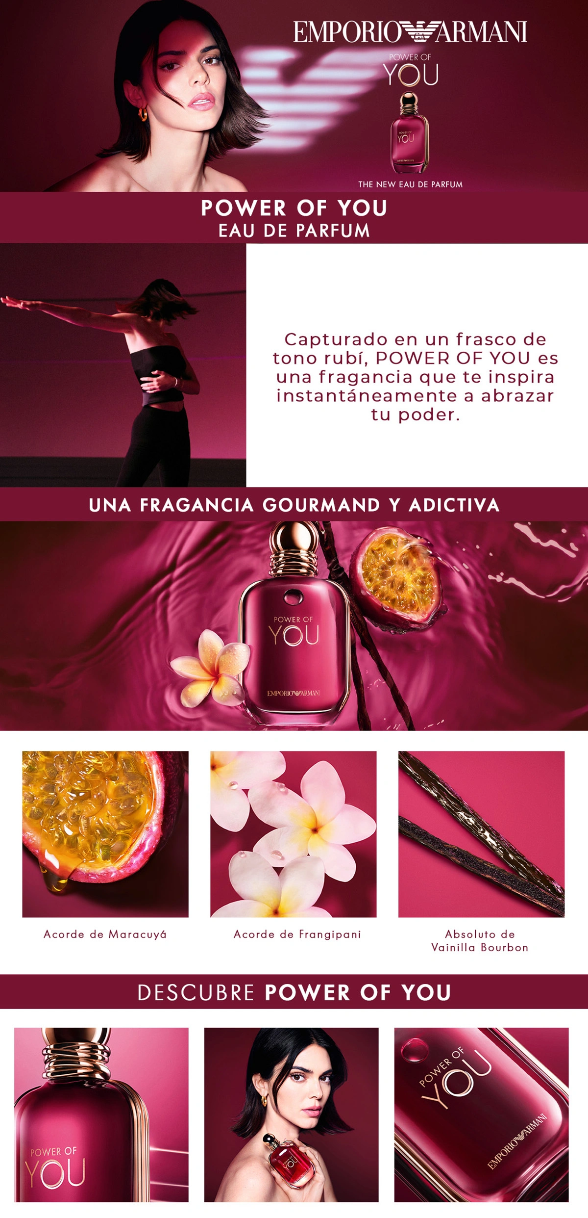 PERFUME MUJER GIORGIO ARMANI POWER OF YOU EAU DE PARFUM 30 ML