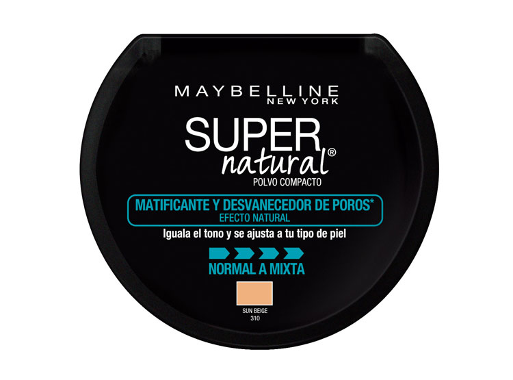 POLVOS COMPACTOS MAYBELLINE SUPER NATURAL SUN BEIGE - 1