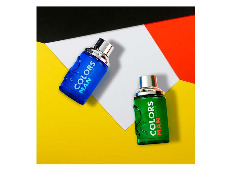 PERFUME BENETTON COLORS BLUE HOMBRE EDT 60 ML - 6