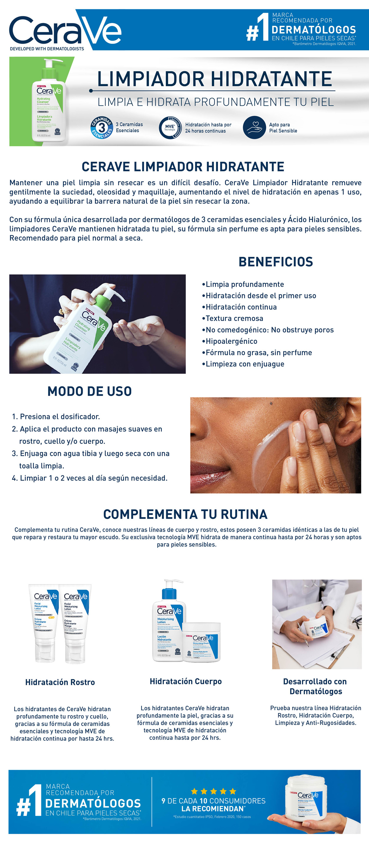 LOC LIMPIEZA CERAVE HIDRATANTE 236ML