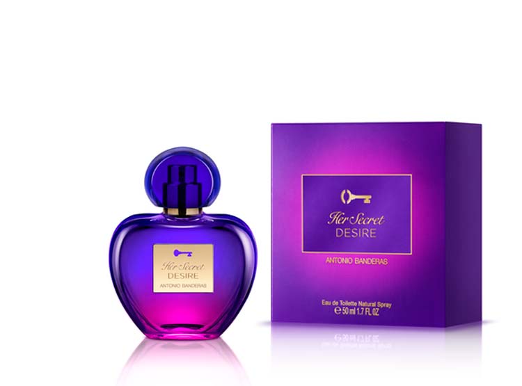 PERFUME ANTONIO BANDERAS HER SECRET DESIRE MUJER EDT 50 ML - 2