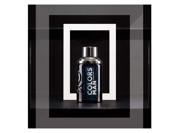 PERFUME BENETTON COLORS BLACK MAN HOMBRE EDT 60 ML - 4
