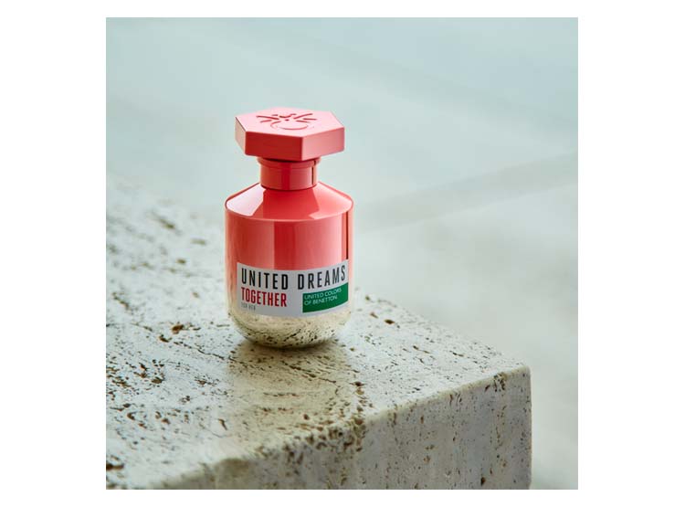 PERFUME BENETTON UNITED DREAMS TOGETHER FOR HER MUJER EDT 80 ML - 10
