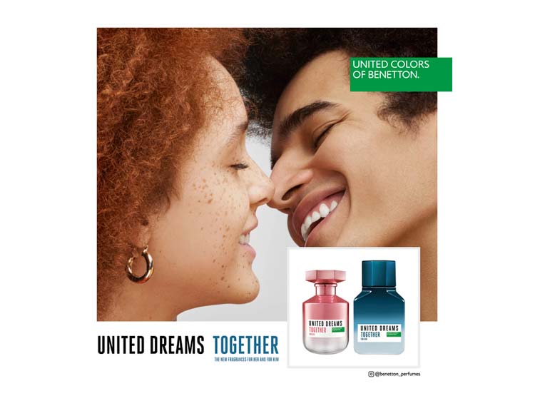 PERFUME BENETTON UNITED DREAMS TOGETHER FOR HER MUJER EDT 50 ML - 5