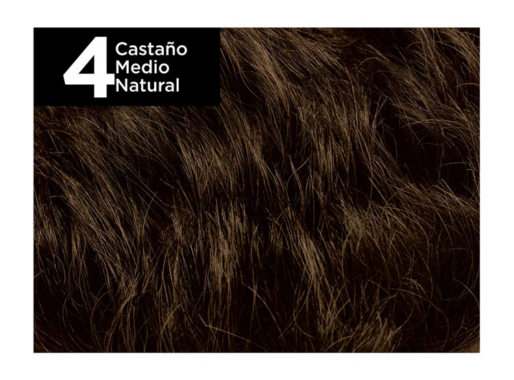 TINTE LOREAL MEN EXPERT COLORACION EXCELL 5' TONO 4 CASTAÑO MEDIO NATURAL - 2