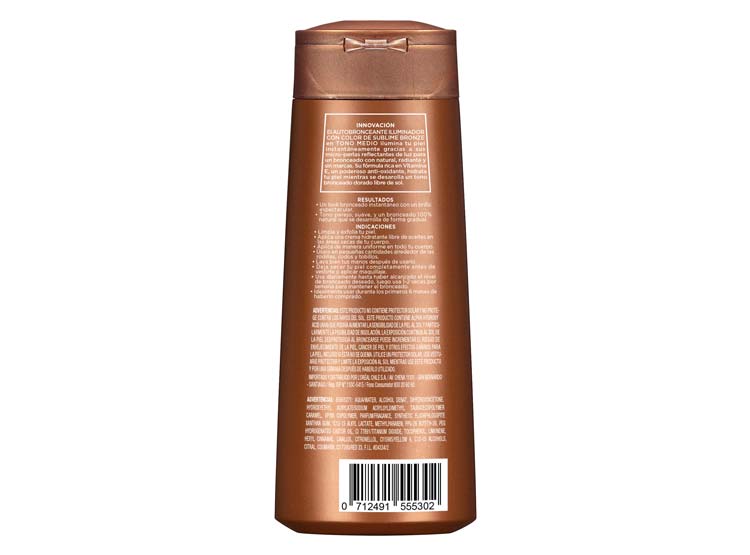 AUTOBRONCEANTE SUBLIME LUMINOUS TONO MEDIO 200 ML - 3