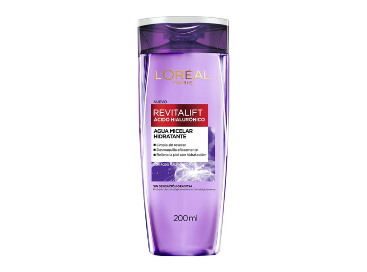 AGUA MICELAR LOREAL DERMO EXPERTISE REVITALIFT ÁCIDO HIALURÓNICO 200 ML - 2