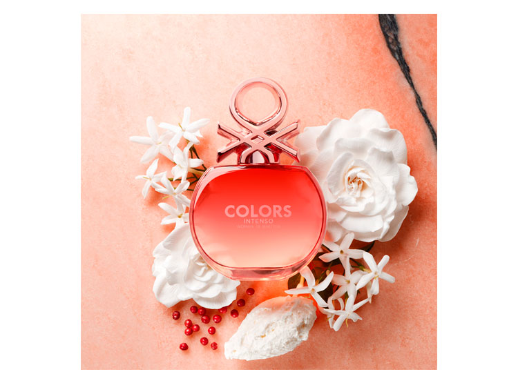PERFUME BENETTON COLORS ROSE WOMAN INTENSO MUJER EDP 80 ML - 4