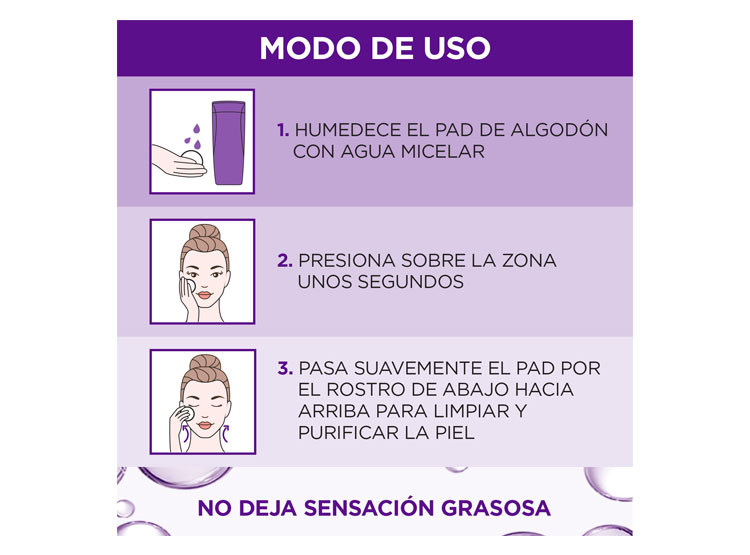 PACK LOREAL SKIN ACIDO HIALURONICO DIA + MICELAR - 3