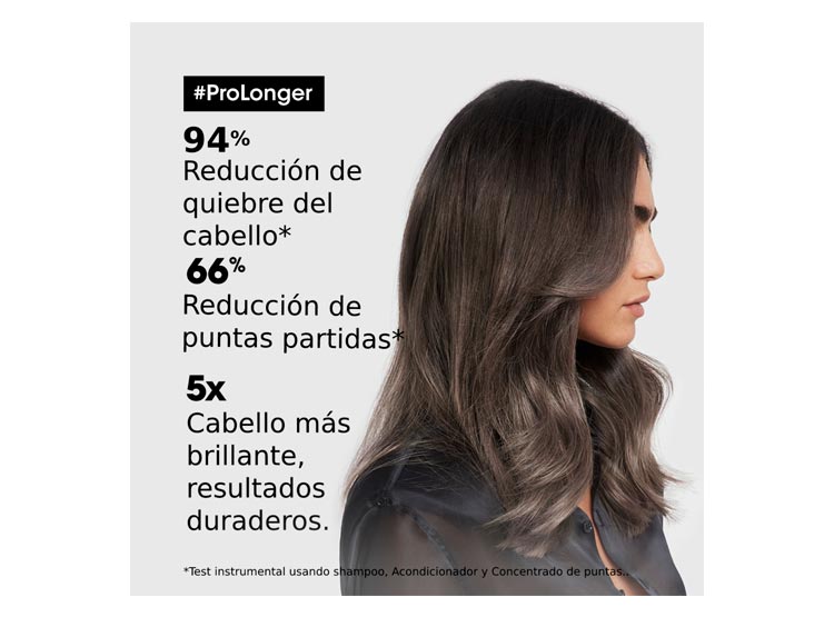 SHAMPOO L'ORÉAL PROFESSIONNEL FORTALECEDOR CABELLO LARGO PRO LONGER 300 ML - 2