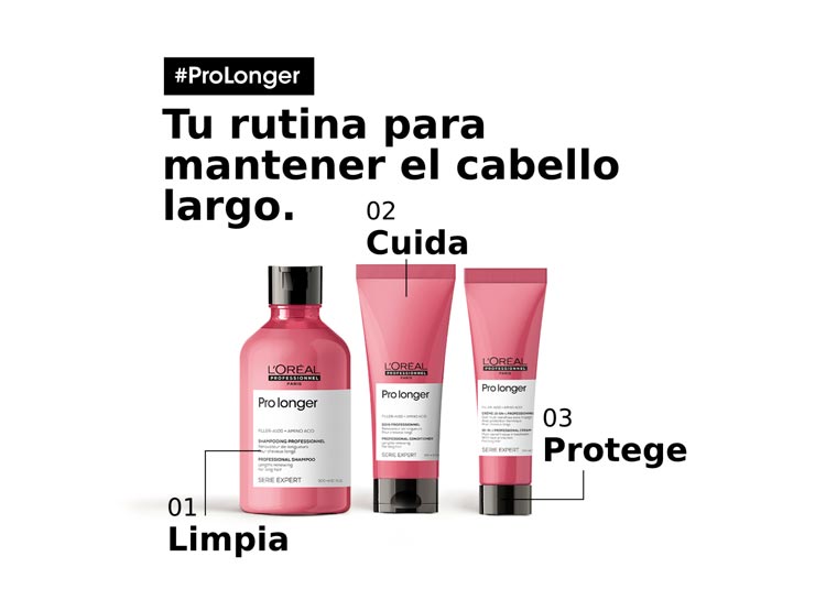 ACONDICIONADOR L'ORÉAL PROFESSIONNEL FORTALECEDOR CABELLO LARGO PRO LONGER 200 ML - 5