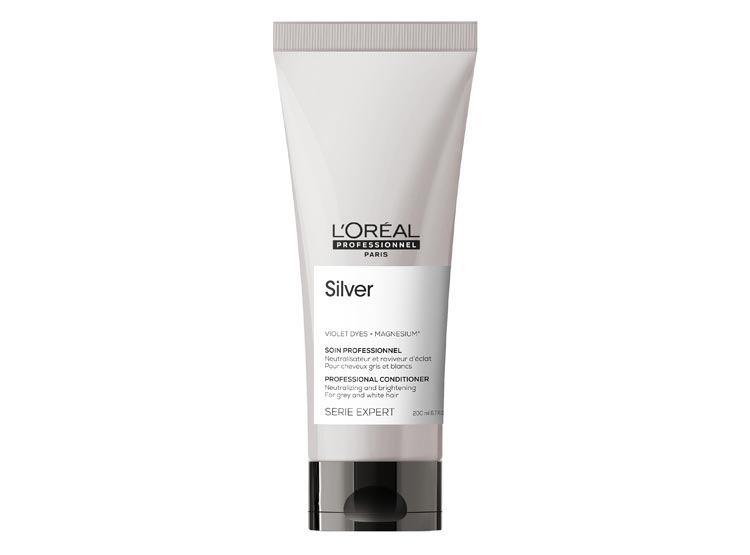 ACONDICIONADOR L'ORÉAL PROFESSIONNEL MATIZADOR CABELLO GRIS BLANCO SILVER 200 ML - 1