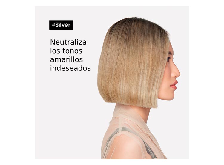 SHAMPOO LOREAL PROFESSIONNEL SILVER MATIZADOR 500ML - 2