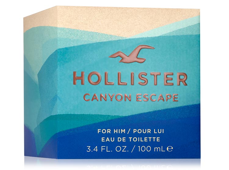 PERFUME HOLLISTER CANYON ESCAPE HIM HOMBRE EDT 100 ML - 3