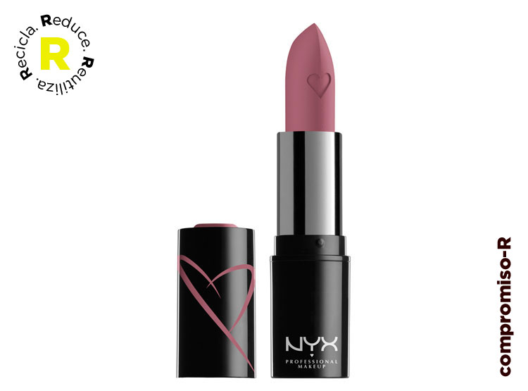 NYX Professional Makeup Shout Loud Satin Lipstick #21st – Satinierter Lippenstift, Langanhaltend