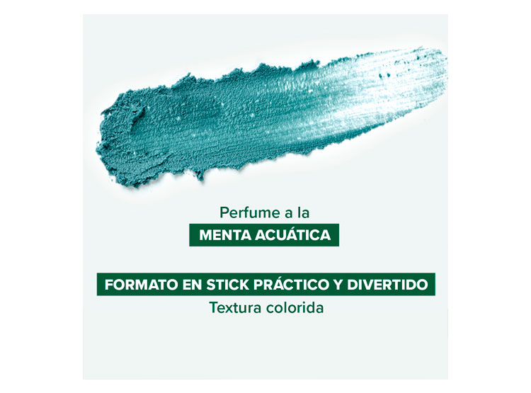 MASCARILLA FACIAL KLORANE STICK A LA MENTA ACUÁTICA BIO 25 GR - 3