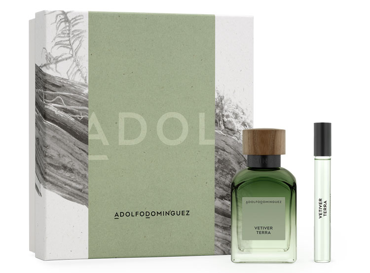 Men's Perfume Adolfo Dominguez Vetiver Terra EDP 200 ml