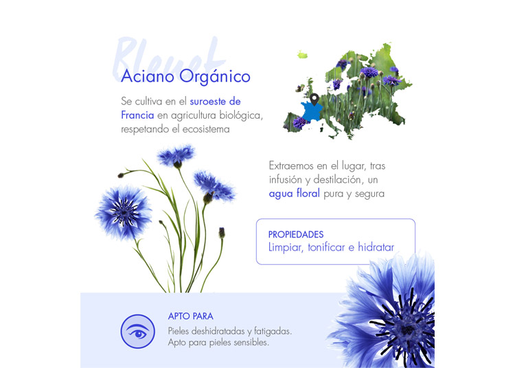 CREMA FACIAL KLORANE HIDRATANTE NOCHE HIDRATACIÓN INTENSA AL ACIANO ORGÁNICO 50 ML - 4