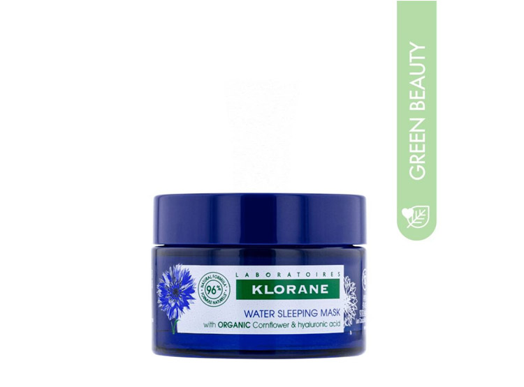 CREMA FACIAL KLORANE HIDRATANTE NOCHE HIDRATACIÓN INTENSA AL ACIANO ORGÁNICO 50 ML - 1