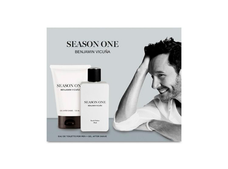 SET PERFUME BENJAMIN VICUÑA SEASON ONE HOMBRE EDT 50 ML+ AFTER SHAVE 100 ML