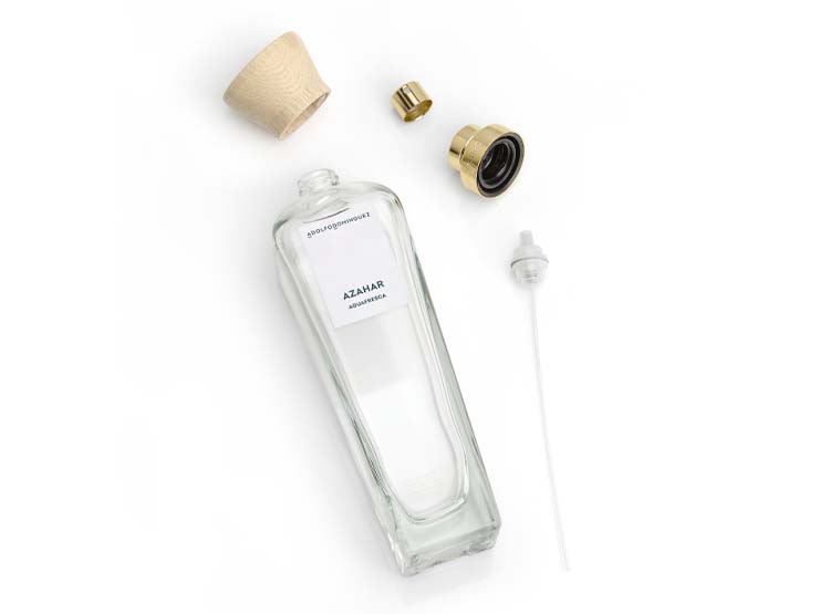SET PERFUME ADOLFO DOMINGUEZ AGUA FRESCA DE AZAHAR MUJER EDT 120 ML+ MEGASPRITZER 10 ML + LOCIÓN CORPORAL 75 ML - 5