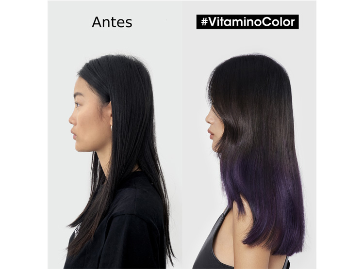 SET L'ÓREAL PROFESSIONNEL CUIDADO DEL COLOR VITAMINO COLOR MÁSCARA 250 ML + SHAMPOO 100 ML + ACEITE 30 ML - 4