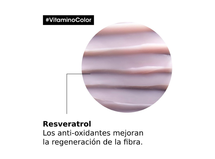 SET L'ÓREAL PROFESSIONNEL CUIDADO DEL COLOR VITAMINO COLOR MÁSCARA 250 ML + SHAMPOO 100 ML + ACEITE 30 ML - 8