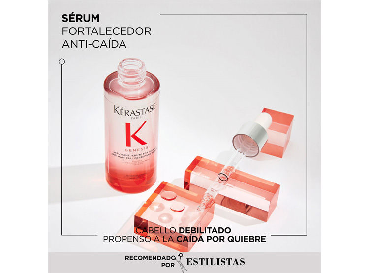 SÉRUM ANTICAÍDA CABELLO FRÁGIL KÉRASTASE ANTICHUTE FORTIFIANT GENESIS 90 ML - 2