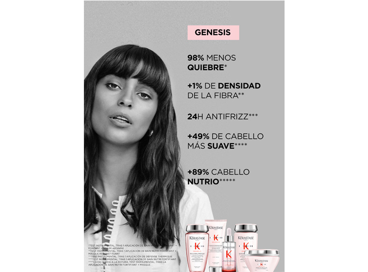 SÉRUM ANTICAÍDA CABELLO FRÁGIL KÉRASTASE ANTICHUTE FORTIFIANT GENESIS 90 ML - 3