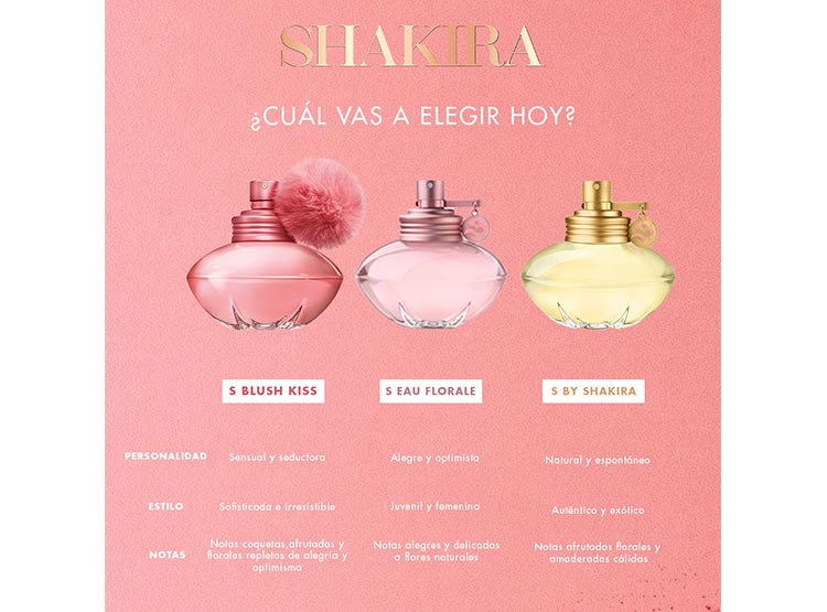 PERFUME SHAKIRA S BLUSH KISS MUJER EDT 80 ML - 9