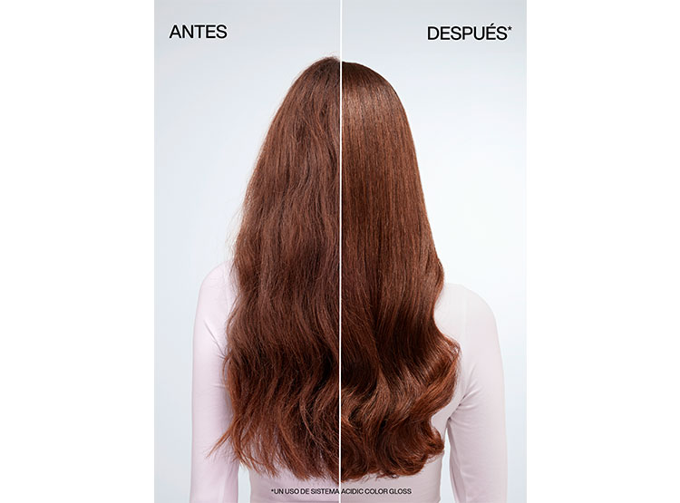 SET BRILLO INTENSO REDKEN CABELLO CON COLOR ACIDIC COLOR GLOSS SHAMPOO SIN SULFATO 500 ML + 75 ML + ACONDICIONADOR 50 ML + SPRAY ONE UNITED 30 ML - 3