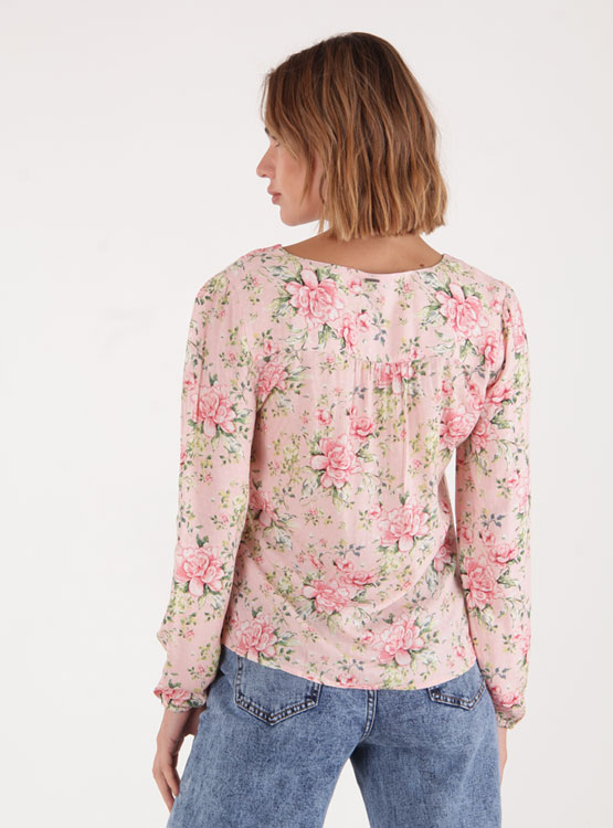 BLUSA BARBADOS ROMANTICA ESCOTE EN V - 3