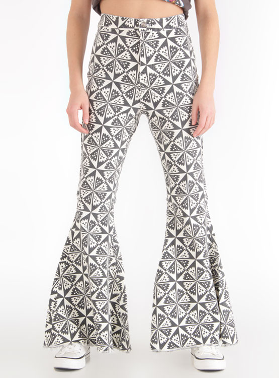 PANTALON BARBADOS FLARE PRINTEADO - 2