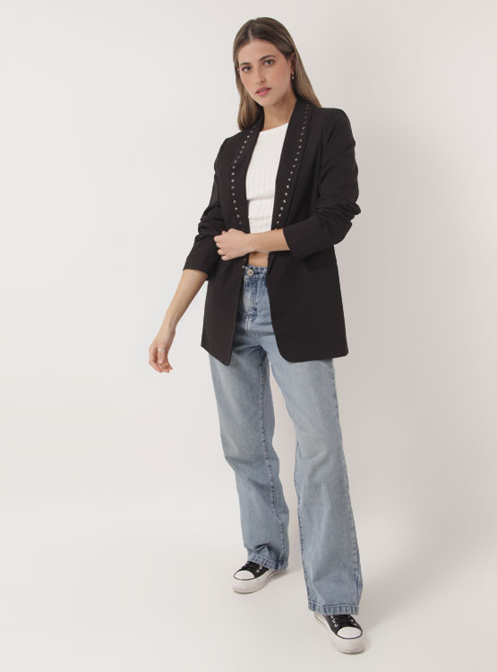 Kammas Deco Loose Blazer Barbados Cherry