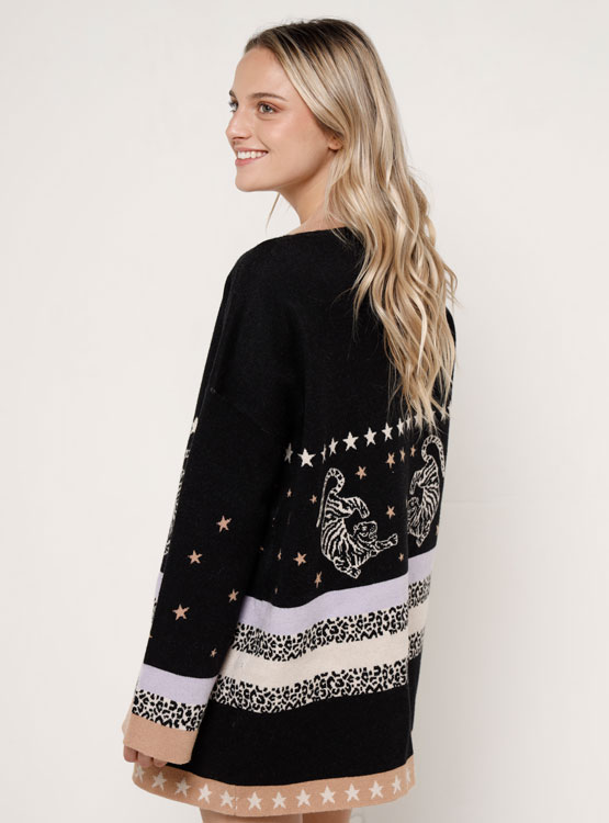 CARDIGAN BARBADOS JACQUARD - 2