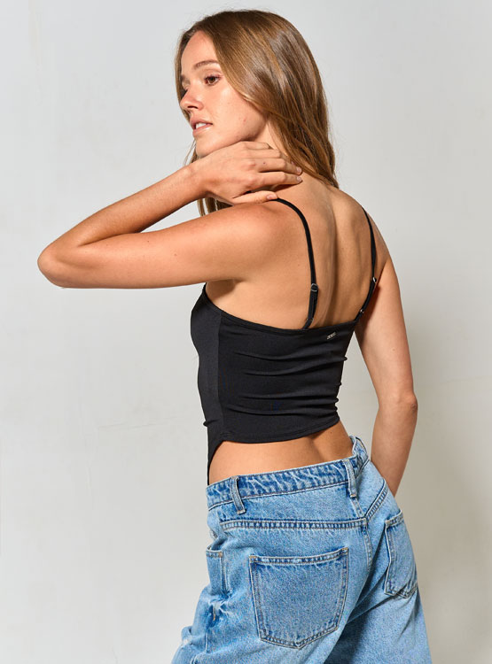 POLERA MUJER BARBADOS PETO RECOGIDO - 2
