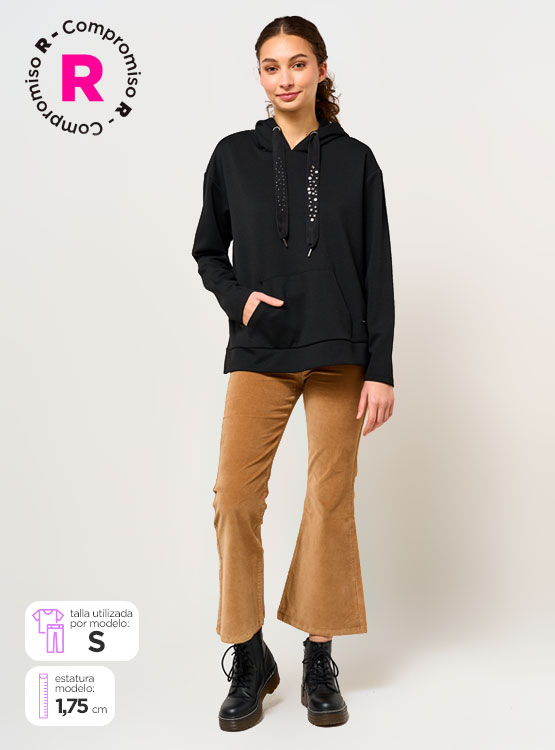 CALZA MUJER BARBADOS CROP FLARE - 1