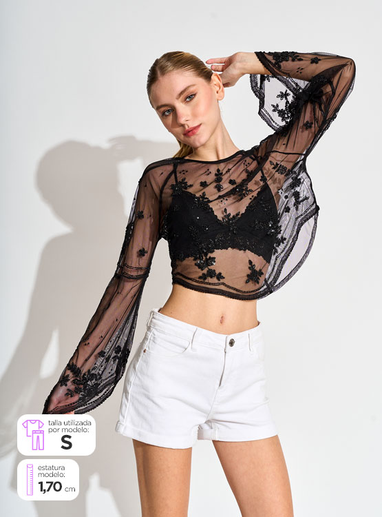 BLUSA BARBADOS MOSTACILLAS - 1