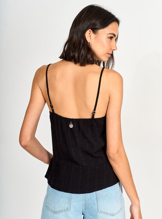 BLUSA SIN MANGAS MUJER BARBADOS RECOGIDO CENTRAL - 2