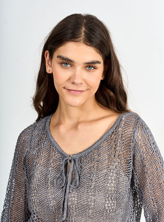 SWEATER MUJER BARBADOS CALADO NUDO - 3